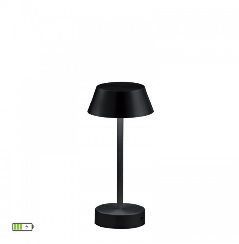 Lampa  Neagra cu Baterie, Dimabila, 4W, 3000K