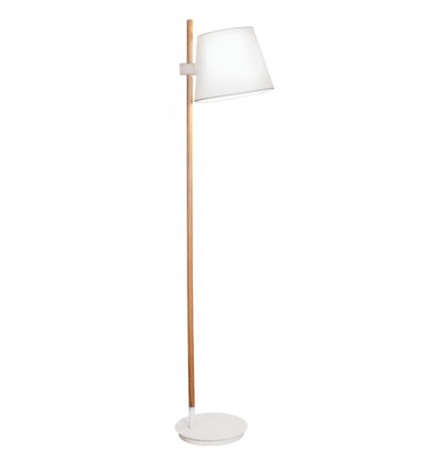 Lampadar  Alb cu Dulie 1xE27