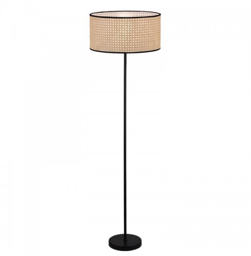 Lampadar  Negru Material 1xE27