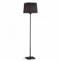 Lampadar  Negru Material Gri  1xE27
