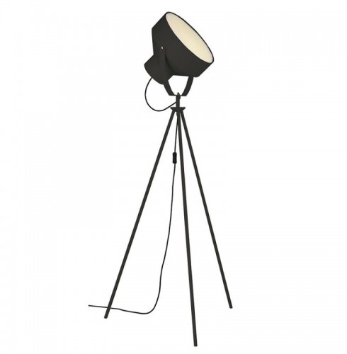 Lampadar  Negru Tip Proiector 1xE27