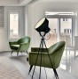 Lampadar  Negru Tip Proiector 1xE27