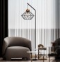 Lampadar  Negru, Suspendat 1xE27