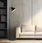 Lampadar  Negru, Conic  1xE27