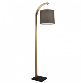 Lampadar  Auriu cu Negru 1xE27