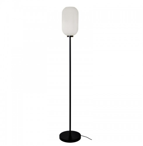 Lampadar  Negru cu Sticla 1xE27