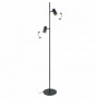 Lampadar  Negru, Tip Spot cu Dulie 2xGU10