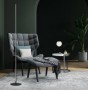 Lampadar  LED Negru, 25W 3000K