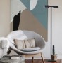 Lampadar  LED Negru, 13W 3000K