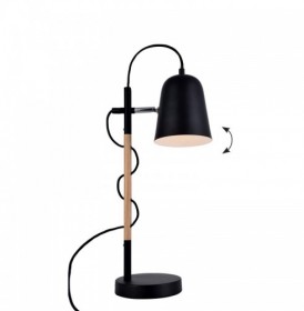 Lampa  Neagra, Orientabila cu Dulie 1xE14