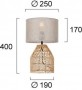 Lampa  Din Ratan 1xE27
