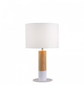 Lampa  Alba, Lemn si Aluminiu 1xE27