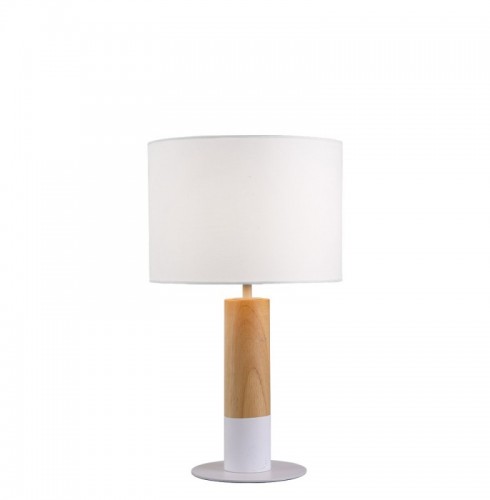 Lampa  Alba, Lemn si Aluminiu 1xE27