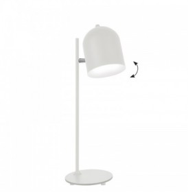 Lampa  Alba, din Aluminiu, Orientabila 1xE27