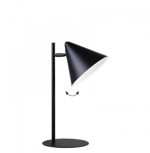 Lampa  Neagra, Conica, Orientabila 1xE27