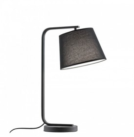 Lampa  Neagra, din Aluminiu 1xE27