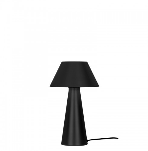 Lampa  Neagra, Conica din Aluminiu, cu Dulie 1xE27