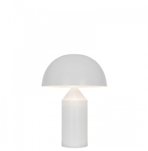 Lampa  Alba din Aluminiu, cu Dulie 1xE14
