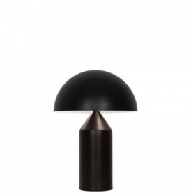Lampa  Neagra din Aluminiu, cu Dulie 1xE14
