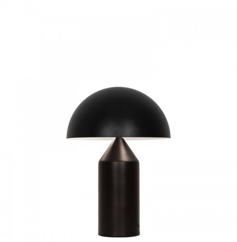 Lampa  Neagra din Aluminiu, cu Dulie 1xE14