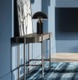 Lampa  Neagra din Aluminiu, cu Dulie 1xE14