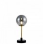 Lampa  Aurie cu Negru, Tip Glob, cu Dulie 1xG9