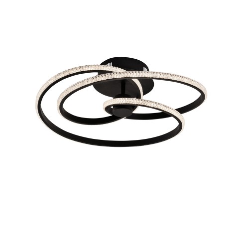 Plafoniera  LED Neagra 42W D520mm