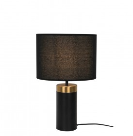 Lampa  Aurie cu Negru, cu Dulie 1xE27
