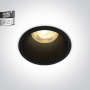 Spot Incastrat Tavan Negru cu Dark Light si dulie GU10