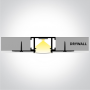 montaj profil led rigips incastrat