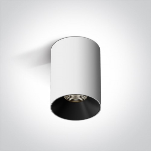 Spot LED Aplicat Tavan Alb 7W Dimabil CRI90 3000K h80mm