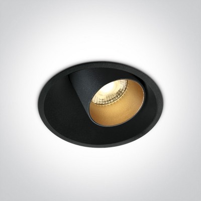 Spot LED Incastrat in Rigips Orientabil, 11W, Alb, cu doua reflectoare bonus, 3000K
