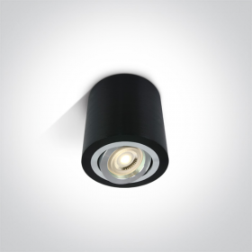 Spot Aplicat Tavan, Orientabil, Negru cu Dulie Bec LED GU10  ideal pentru dormitor, living, hol, bucatarie, spot negru