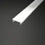 Dispersor profil LED 17mm Tip 1, 2 metri, Alb Mat, tip Click