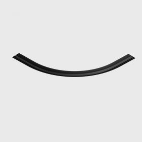 Colt Rotund 90° R300mm Sina Magnetica Incastrata in Rigips Pro Slim Neagra