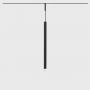 Pendul Sina Magnetica Slim Pro Negru 3W D18mm H310mm 3000K 24V
