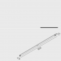 Spot LED Sina Magnetica Slim Pro Negru Liniar 10W 100° L600mm 24V