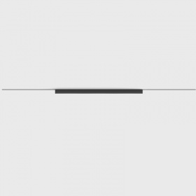 Spot LED Sina Magnetica Slim Pro Negru Liniar OUT 12W 100° L450mm 24V