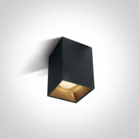 SPOT LED NEGRU APLICAT PE TAVAIN IN LIVING DORMITOR BUCATARIE SI HOL