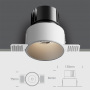 Spot LED Trimless Fara Rama 6.5W Alb, Dimabil, Dark Light, IP54
