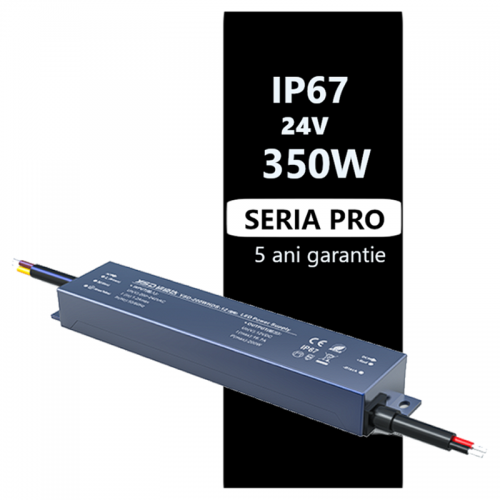 Sursa de alimentare IP67 350W 24V de exterior