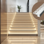 Profil LED Trepte Gresie, Marmursa si Lemn, Incatastrat 2 Metri, Gri