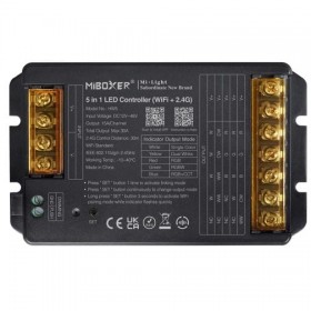 Controler Banda LED 5 în 1 WiFi monocolor/CCT/RGB/RGBW/RGB+CCT