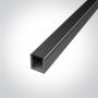 Profil LED Slim Montaj Aplicat, Gri, 2 Metri, Ultra Slim h9mm x 7.8mm