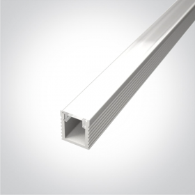 Profil LED Slim Montaj Aplicat, Alb, 2 Metri, Ultra Slim h9mm x 7.8mm