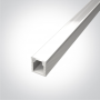 Profil LED Slim Montaj Aplicat, Alb, 2 Metri, Ultra Slim h9mm x 7.8mm