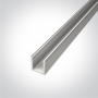 Profil LED Slim Montaj Aplicat, Alb, 2 Metri, Ultra Slim h9mm x 7.8mm