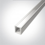 Profil LED Slim Montaj Aplicat, Alb, 2 Metri, Ultra Slim h9mm x 7.8mm