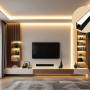 Profil LED Slim Montaj Aplicat, Negru, 2 Metri, Ultra Slim h9mm x 7.8mm