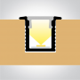 Profil LED Slim Montaj Incastrat, Gri, 2 Metri, Ultra Slim h8.8mm x 10.7mm
